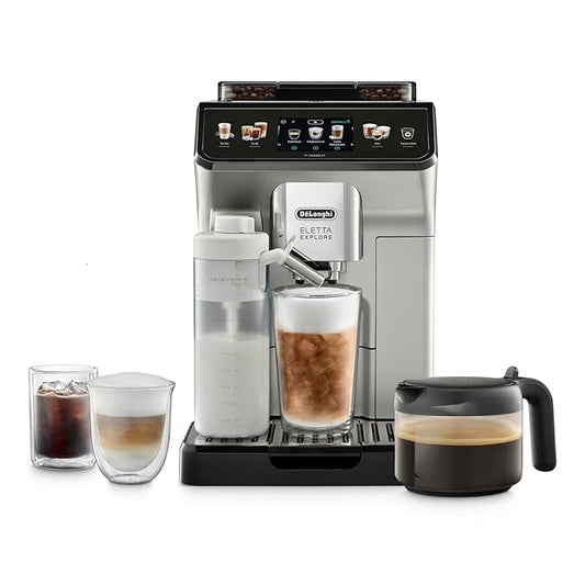 De'Longhi Eletta Explore Automatic Coffee Machine ECAM450.65.S