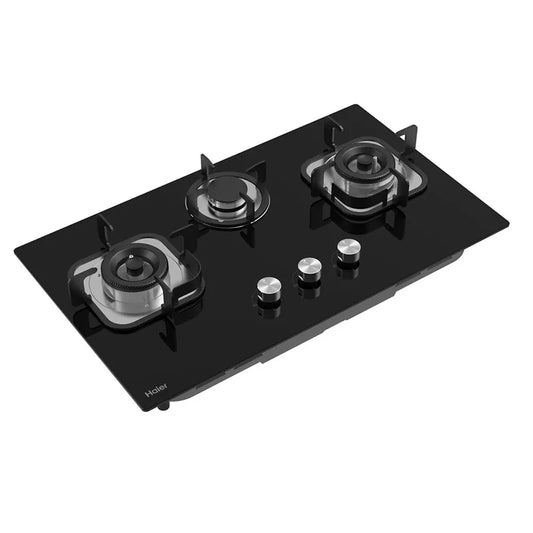 Haier HCC-6321DGG NG 3 Burner Glass Hob