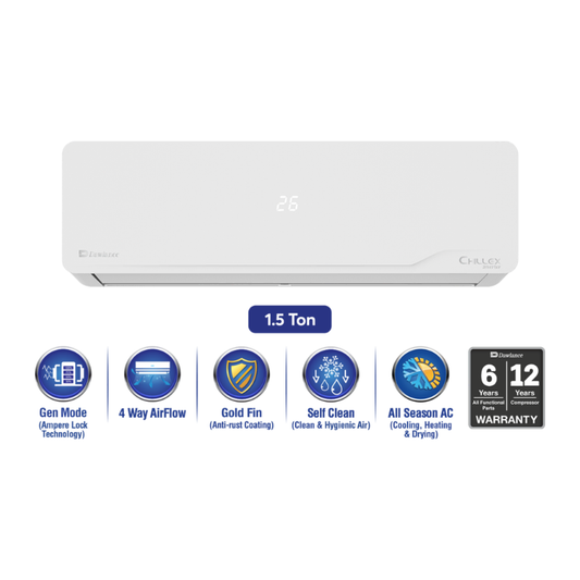 Dawlance Split Chillex Inverter 30 1.5 Ton Air Conditioner