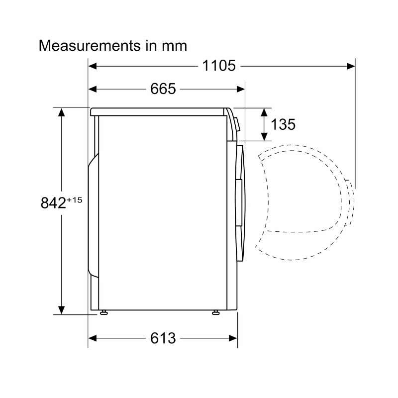 Bosch WTH85V10GC-BSH Tumble Dryer