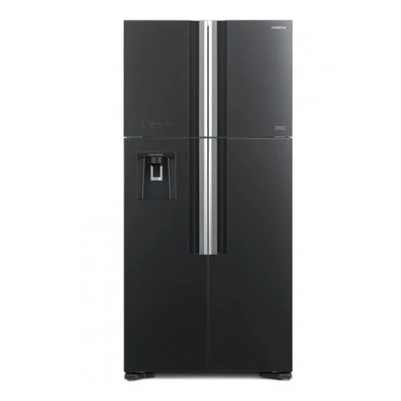 Hitachi X RW760 Dual Cool Gray Side By Side Refrigerator