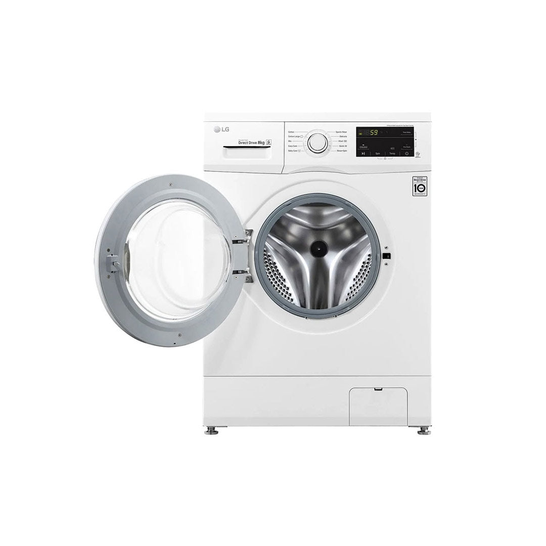 LG FH2J3TDNP0 Front Load Washer 8 Kg