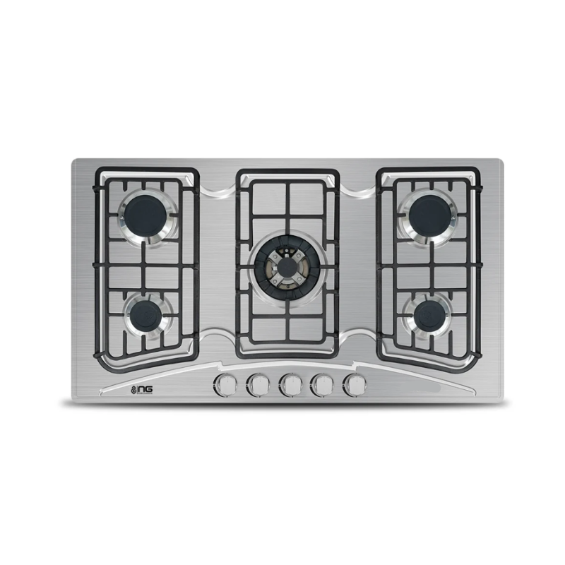 Nasgas DG-555 Kitchen Hob Silver