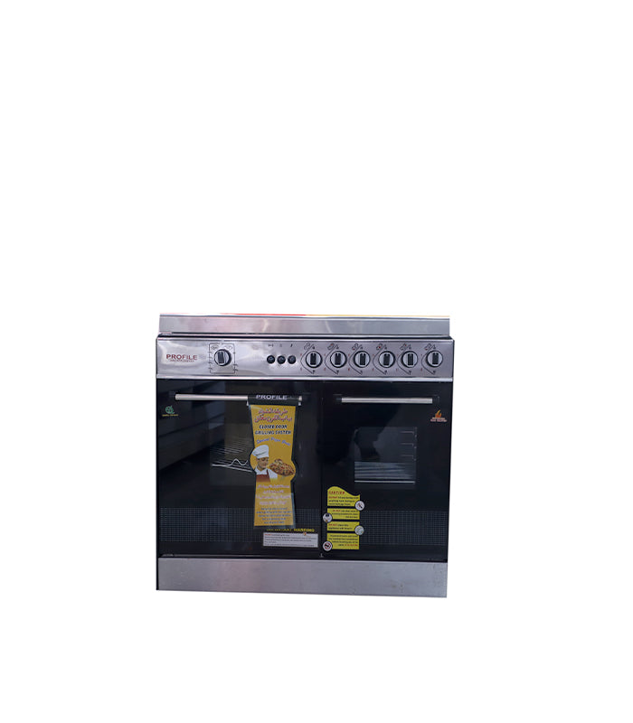 Profile P-534 Cooking Range Glass 5 Burners