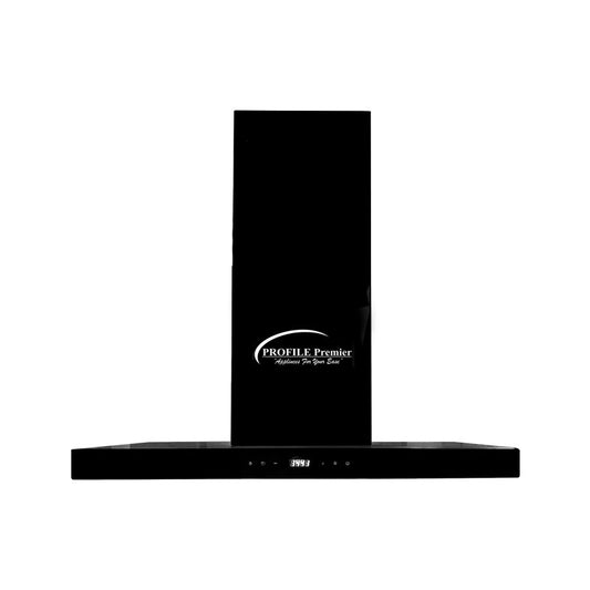 PROFILE Center Hood T Shape Black PF-10190