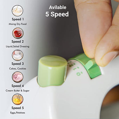 Geepas Hand Mixer With Stand And Bowl - Ghb2002