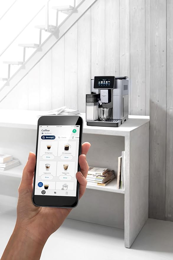 DeLonghi Primadonna Soul Fully Automatic Coffee Maker ECAM610.75.mb