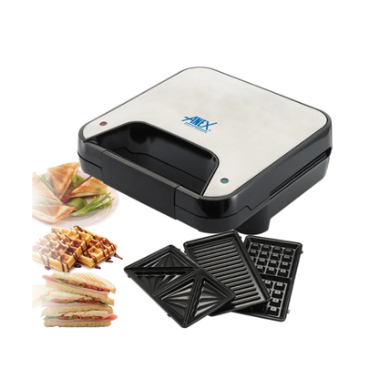 Anex AG-2047 Sandwich Maker 3 In 1