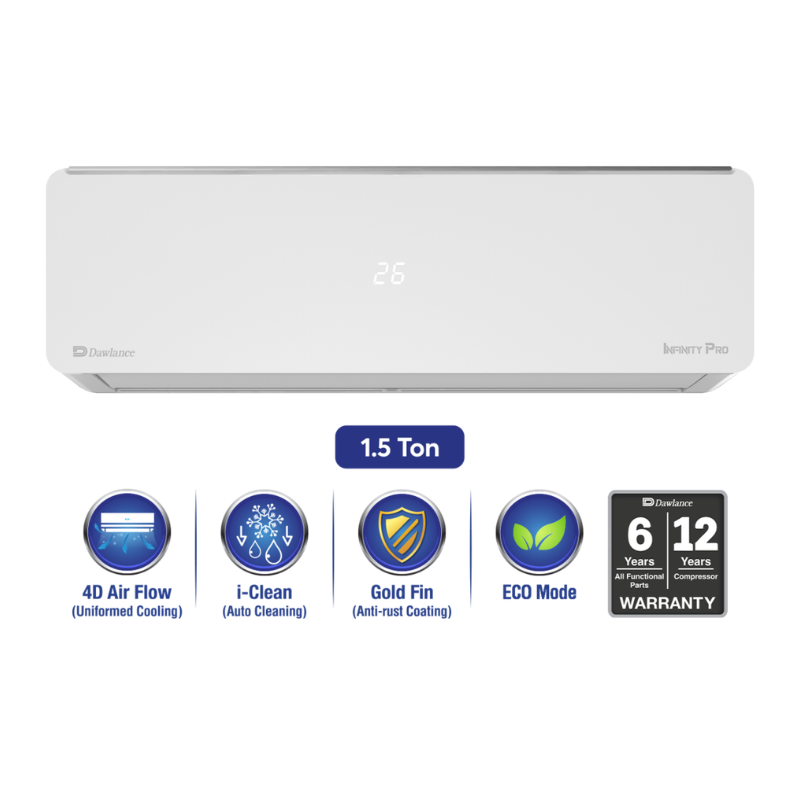 Dawlance Split Infinity Pro 30 1.5 Ton Air Conditioner