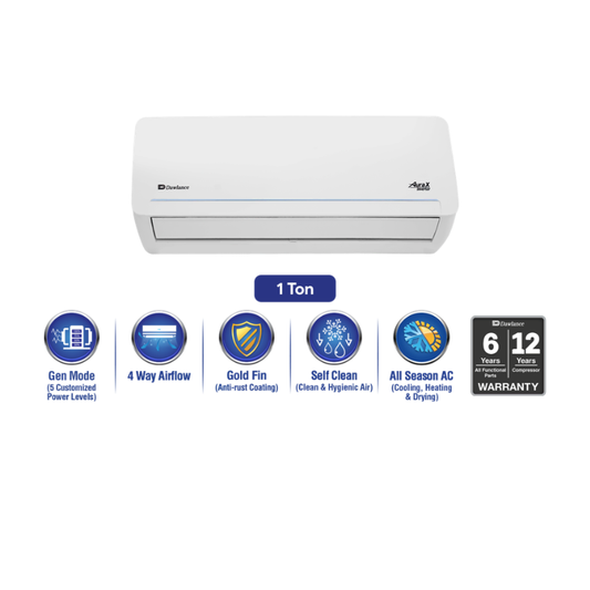 Dawlance Split Aura X Inverter 15 1.0 Ton Air Conditioner