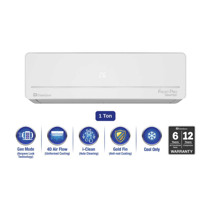 Dawlance Frost Pro Inverter 15 1 Ton Inverter Split AC