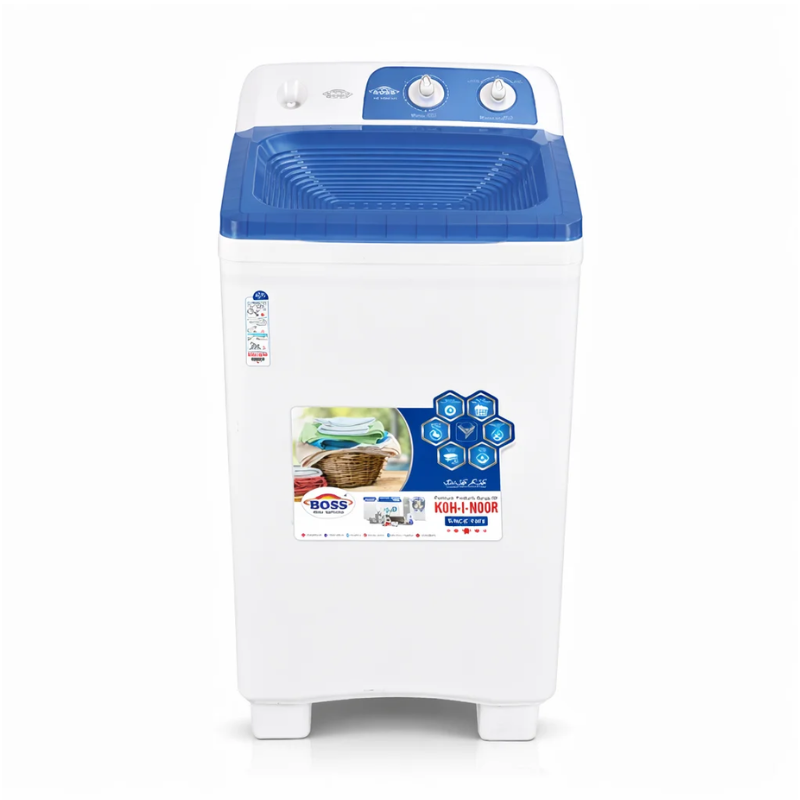 Boss K.E B-4500-BS-White 12KG Single Washing Machine