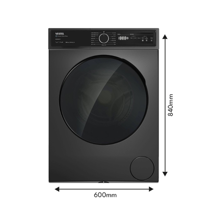 Vestel WD10B14T2T GREY Front Load Washing Machine