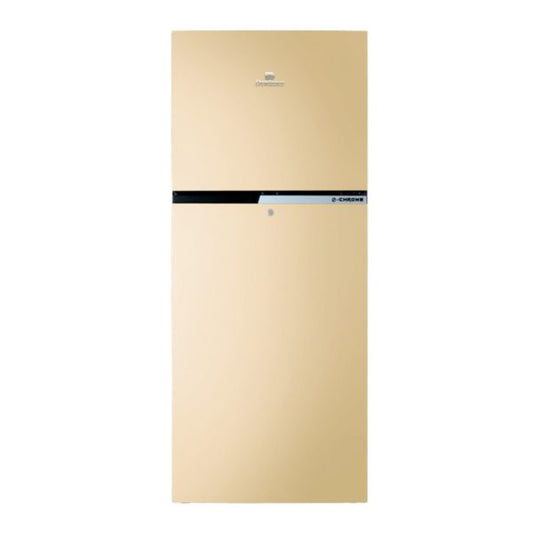 Dawlance 9140 E-chrome Hairline Gold/Metallic Gold And Grey Refrigerator