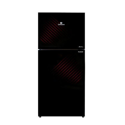 Dawlance REF 9173WB Acce Pro CRIMSON RED / MEADOW GREEN Top Mount Refrigerator