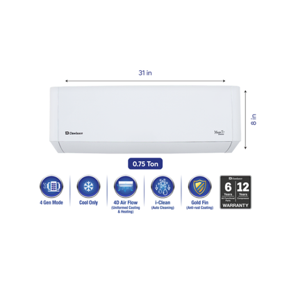 Dawlance Mega T+ Inverter 10 CO 0.75 Ton Inverter Split AC