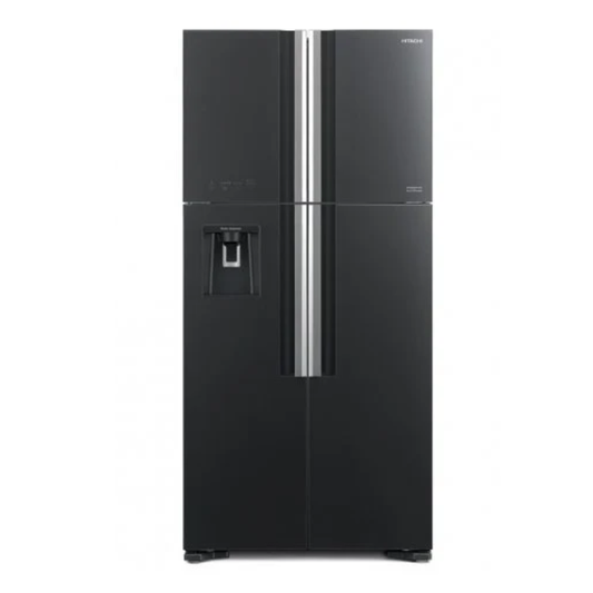 Hitachi X RW760 Dual Cool Gray Side By Side Refrigerator