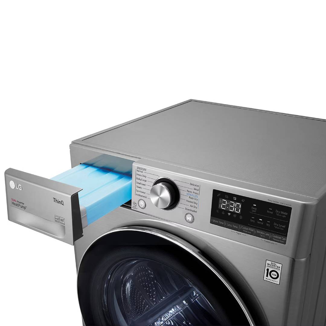 LG RH90V9PV8N Dual Inverter Heat Pump Dryer 9KG Stainless