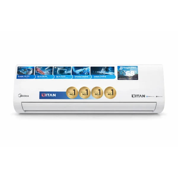 Midea 1.0 Ton Inv Split AC MSEZ1B-12HRFN1-QC2 TITAN