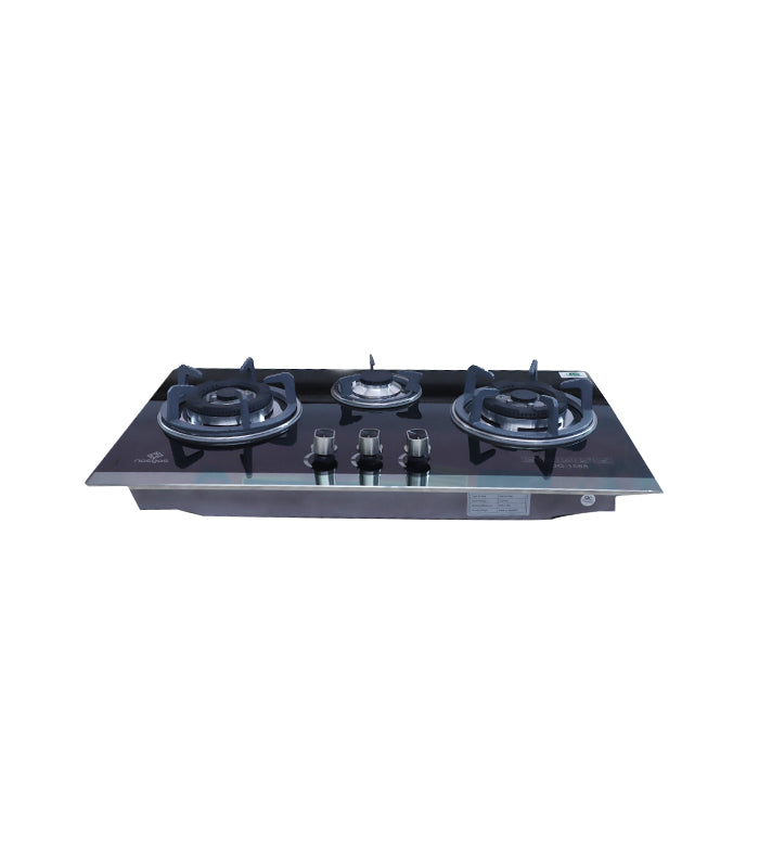 Nasgas 444-ST Gas Stove 3-Burners Stainless Steel