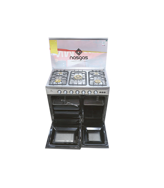 Nasgas DG-534 Cooking Range 5 Burners