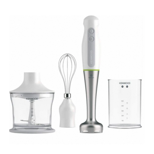 Kenwood HDP109WG Hand Blender 600W with 500ml Chopper