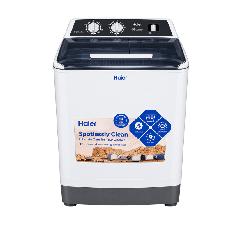 Haier HWM 80-60 Semi Automatic Single Tub Washing Machine