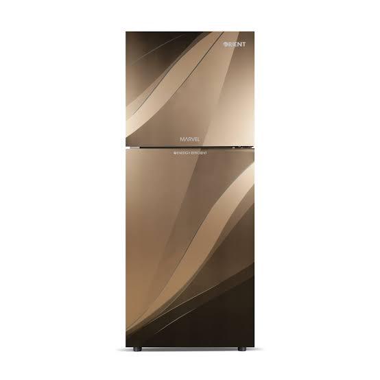 Orient Marvel 350 Refrigerator Blaze Golden, Grey and Purple