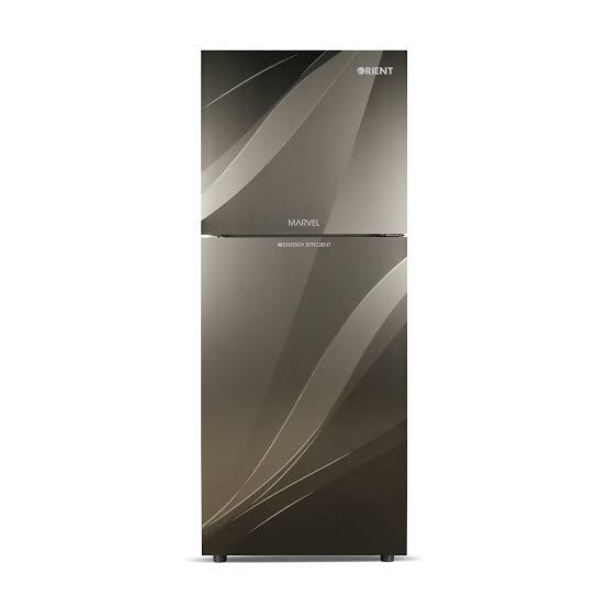 Orient Marvel 350 Refrigerator Blaze Golden, Grey and Purple