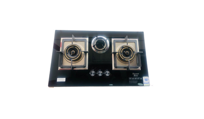 Profile 3Bur Hob PF-1DD Shine Glass