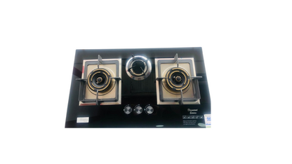 Profile 3Bur Hob PF-1DD Shine Glass