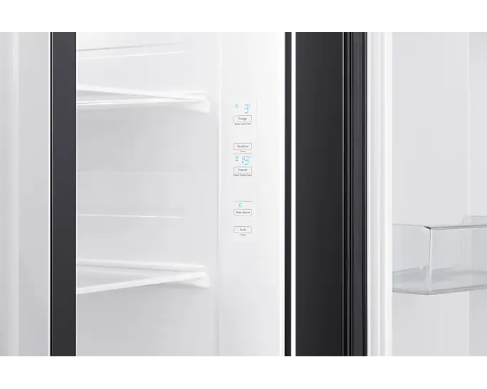 Samusng Side By Side RS62R5001M9/LV SBS with All-around Cooling, 680L