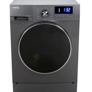 MIDAS Front Load Washing Machine MI-555 White & Silver