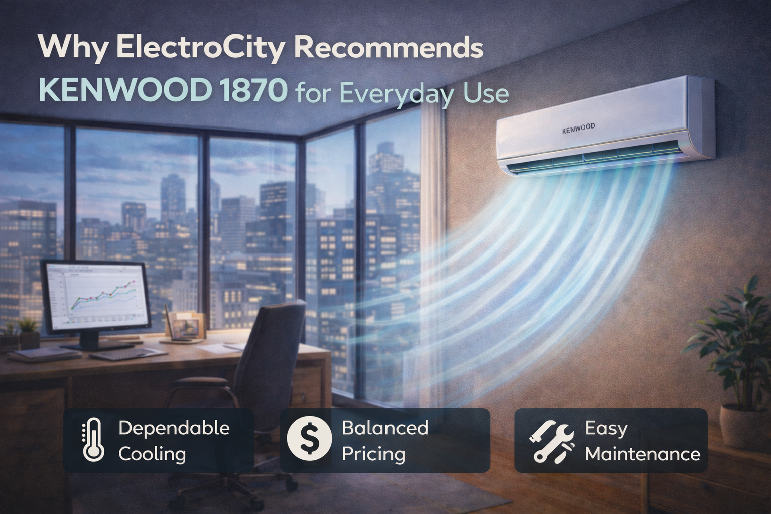 ElectroCity Recommends KENWOOD 1870 for Everyday Use
