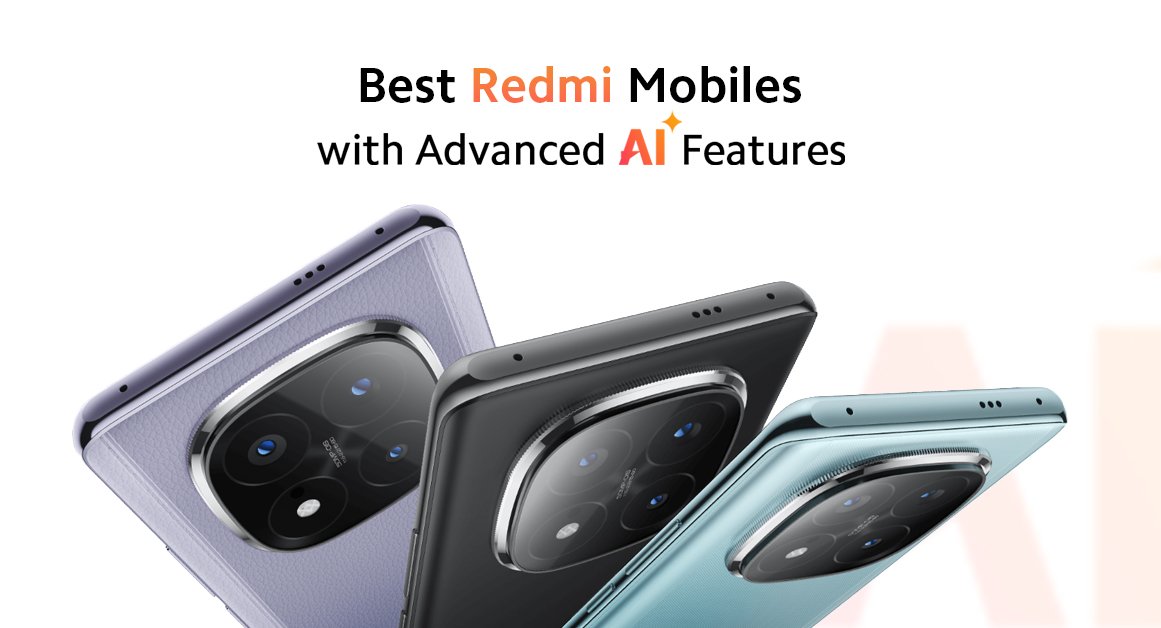 Best Redmi Mobiles with Advanced AI Features