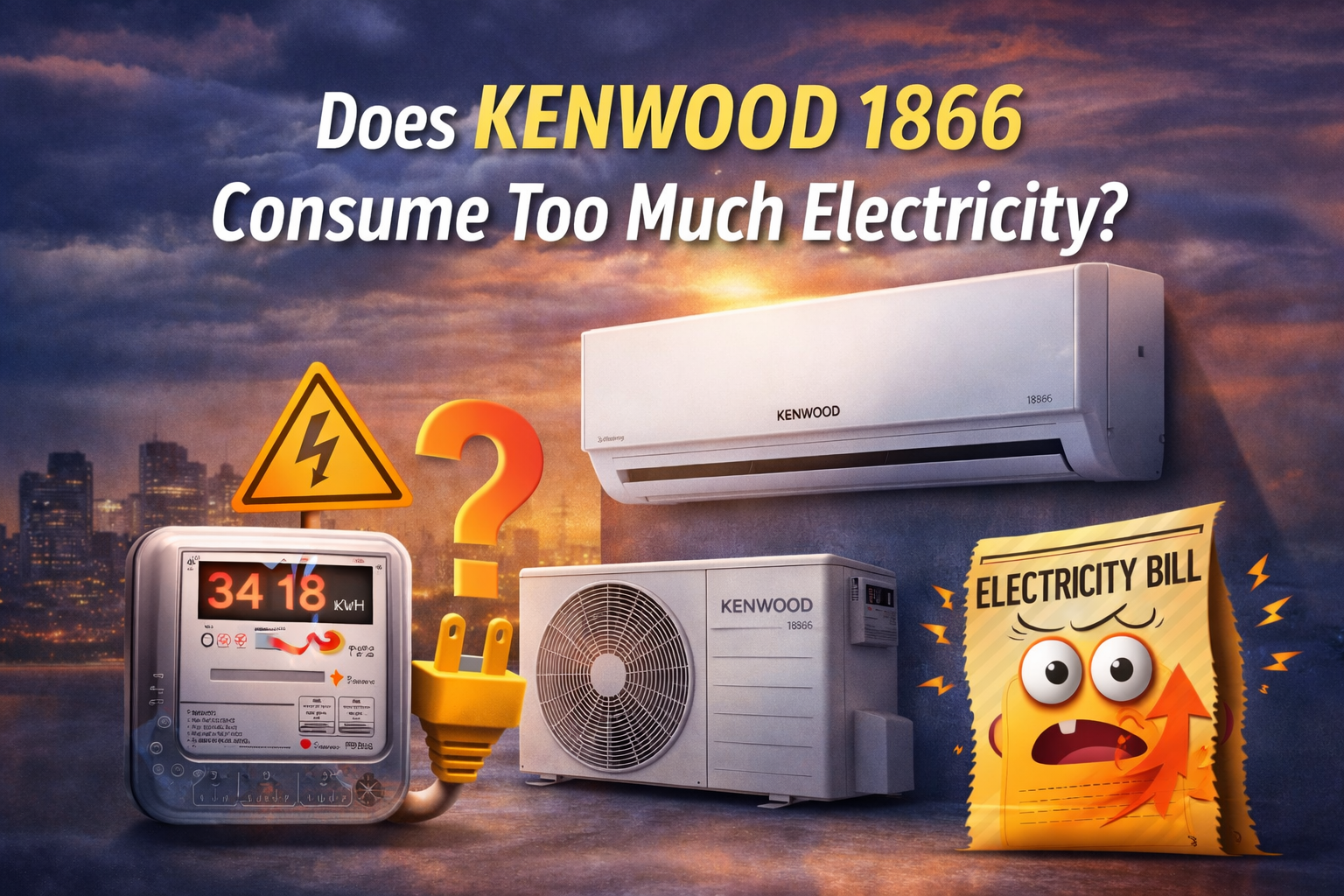Does KENWOOD 1866 Consume Too Much Electricity?
